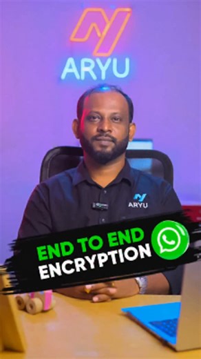 T YUVARAJ on Instagram: "Whatsapp safe illaya🔒❓ . Follow @aryuacademyofficial for more . #whatsapp #whatsappencryption #security"