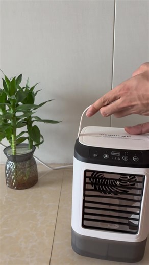 #Summer heat?Not a problem anymore! This mini humidifier fan is a total lifesaver-strong airflow, cool mist, perfect for any space!