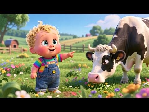 Baby Learns 123 Farm Fun 🐷🎶 Fun Counting Song for Kids | Learn Numbers on the Farm