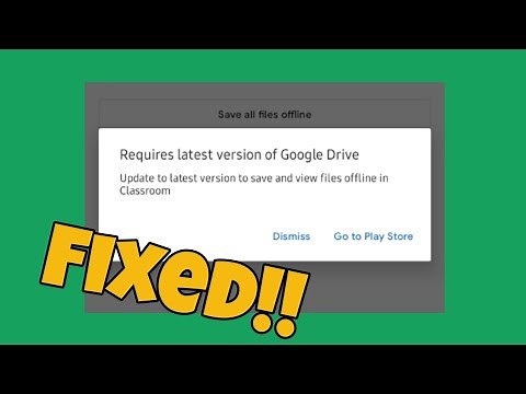 How to save offline files in google classroom.
