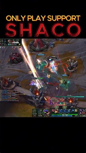 Full Ap shaco #leagueoflegends #shaco #support