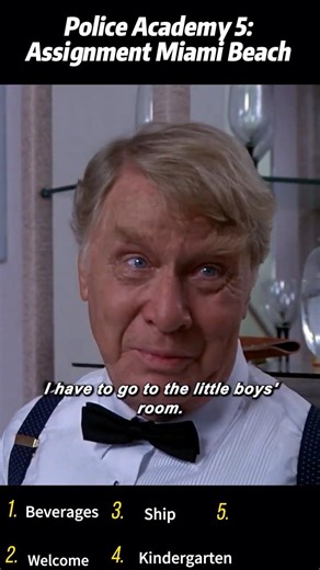 Police Academy 5: Assignment Miami Beach (1988) | Lassard Befriends His Own Kidnappers