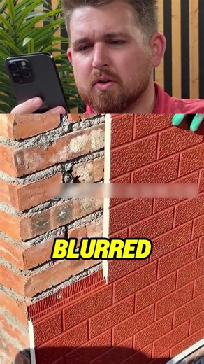 This is one of the easiest ways to get the brick wall look without real masonry