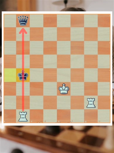 2 Rooks vs Queen endgame!🎯 #chess | chess