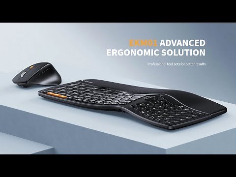 ProtoArc EKM01 Advanced Ergonomic Keyboard and Mouse Combo | Best Combo 2022