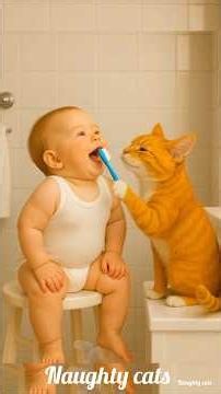 Cute Cat's Funniest Moment Ever! 😍🐱 #Shorts