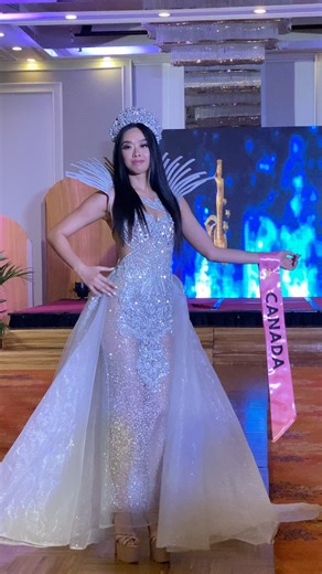 Miss Glamour Look International CANADA 2023 Karlie Rivera during Preliminary National Costume Competition | Pageant Trend