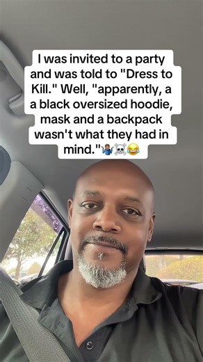 They said “dress to kill”… I misunderstood the assignment 😭#ComedyShorts #GenXHumor #PartyFail