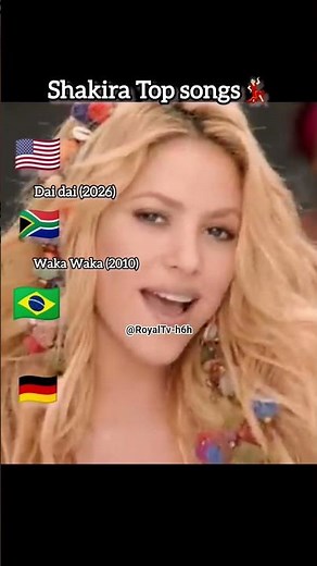 Shakira top hits 🎶🔥 #shakira #viral #songs #music #wakawaka #hiphop