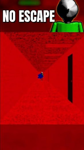 THE IMPOSSIBLE BALDI #baldisbasicsplus #horrorshorts #infiniteloop #loop