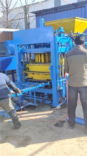 Cheap automatic QT4-16 concrete 8inch 6inch hollow block making machine for sale