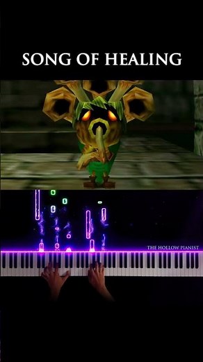 ⬆️ Zelda: Majora's Mask - Song of Healing [Piano Tutorial]