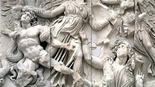 Great Altar of Zeus and Athena at Pergamon | Ordo Fraterna Fibonacci
