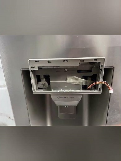 How to remove Display panel LG side by side refrigerator.#lhrefrigerator