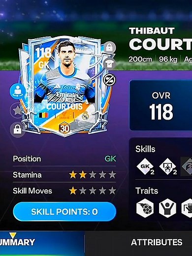 COURTOIS 118💥🧤 | #fcmobile #fifamobile #fc25 #fc26 #realmadrid