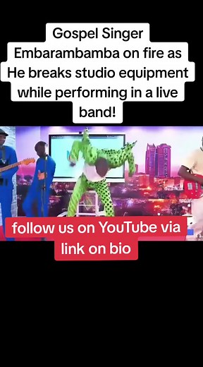 Gospel Singer Embarambamba Breaks Equipment During Performance