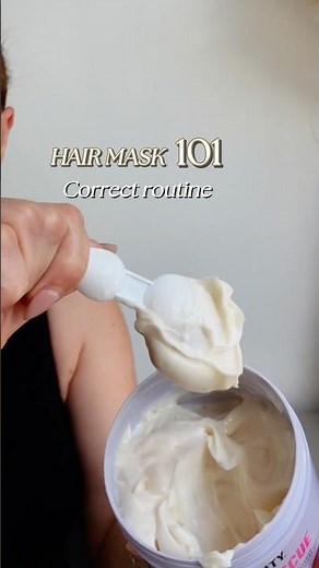 How to apply a Hair Mask CORRECTLY!!! ✅