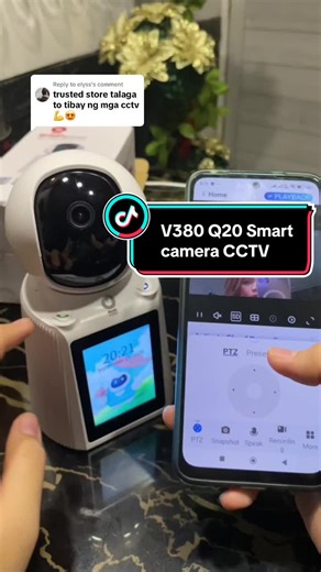V380 Q20: Stay Connected with Smart CCTV Security