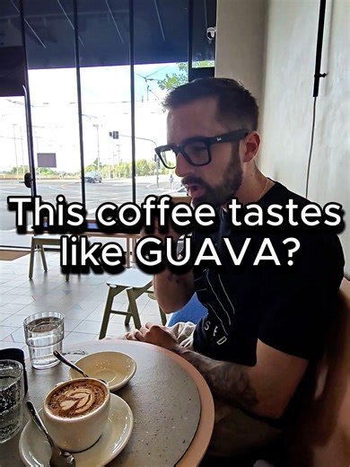 Trying a coffee in Melbourne that literally tastes like guava. This single origin in a Piccolo from Vacation Coffee is wild. Melbourne coffee never disappoints 📷 #melbournecoffee #coffeetiktok #specialtycoffee #coffeeaddict #melbournecafe #coffeelover #heavenlysipscoffe@vacation.cafe.cbd