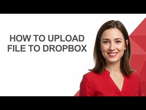 How to Upload File to Dropbox - AshleyHowTo
