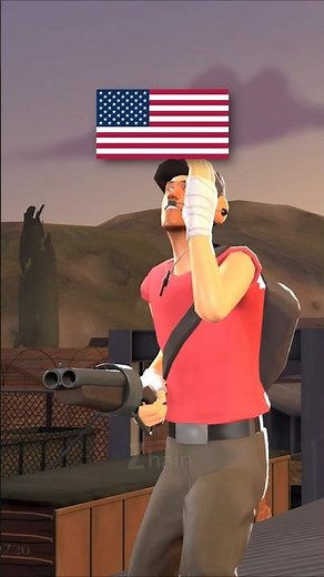 TF2 ‘MEDIC!’ in Different Languages - Scout #tf2 #teamfortress2 #shorts #gaming
