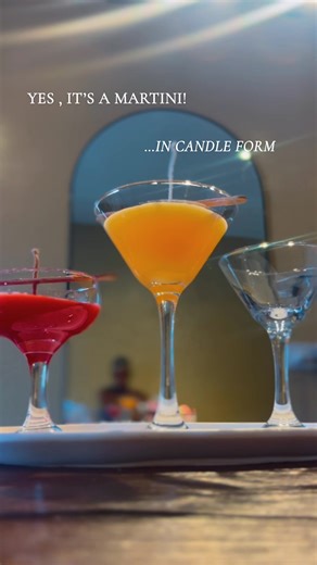 First Pour of Scented Candle for Valentine's Day