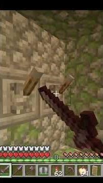 Jungle Temple secret loot #minecraft #viral #gaming