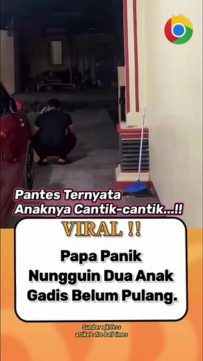 Kegelisahan seorang Ayah menunggu 2 anak ceweknya yang belum pulang #videoviral #viralvideo #viraltiktok #ayah #ayahhebat
