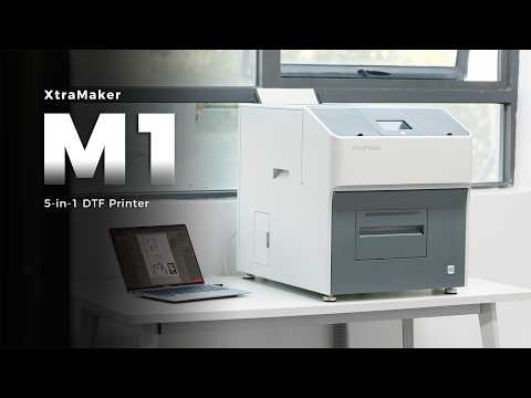 XtraMaker M1 5-in-1 DTF Printer Review: Make Custom T-Shirts at Home, No Experience Needed!
