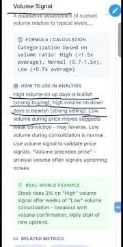 VOLUME SIGNAL EXPLAINED | VOLUME ANALYSIS EVERY INVESTOR MUST KNOW.