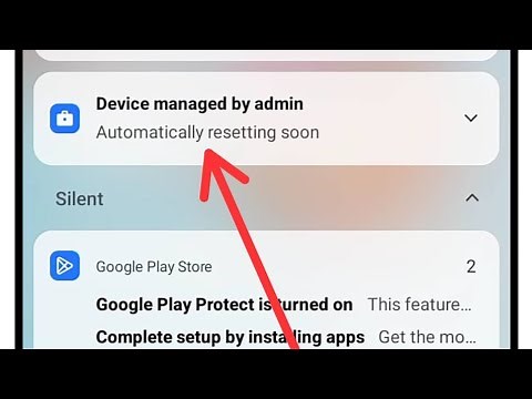 Device Managed by Admin, Automatically resetting soon|| Solved