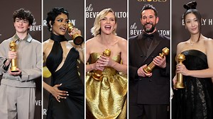 The complete list of winners at the 2026 Golden Globes
