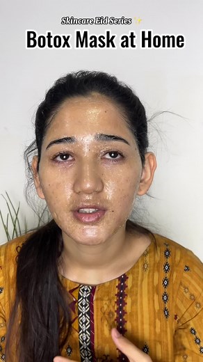 DIY Botox Mask for Skincare | Natural Facial Treatment Tutorial