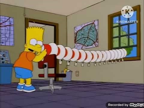 (EARRAPE WARNING) Bart Megaphone Let's Have A Battle (Of The Bands)