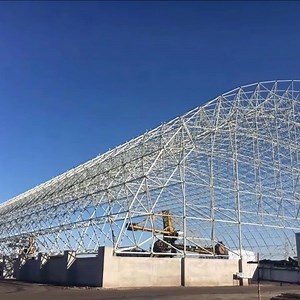 [Hot Item] Steel Truss Steel Space Frame Structure Long-Span Steel Space Frame in China