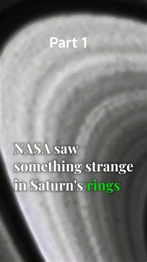 Shocking Mystery of Saturn's Rings #space #universe #nasa #science