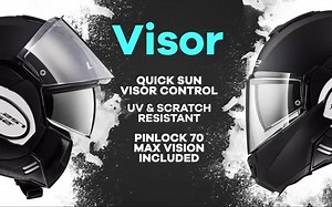 LS2 FF399 Valiant Helmet! Featuring a 180º swing-around chin bar, excellent lateral visibility, dynamic flow-through ventilation, and reinforced chin strap, the LS2 FF399 Valiant helmet lets you enjoy more your tours in the city and even in any open road without compromising your safety, comfort, and style! SRP: Mono - 11,500 pesos | Chrome - 11,950 pesos | Graphics - 12,800 pesos Size: Small to 2XL Colors/Graphics: White | Matt Black | Chrome | Prox | Jeans | Nucleus | Lumen ➡️ Where to Buy: ht