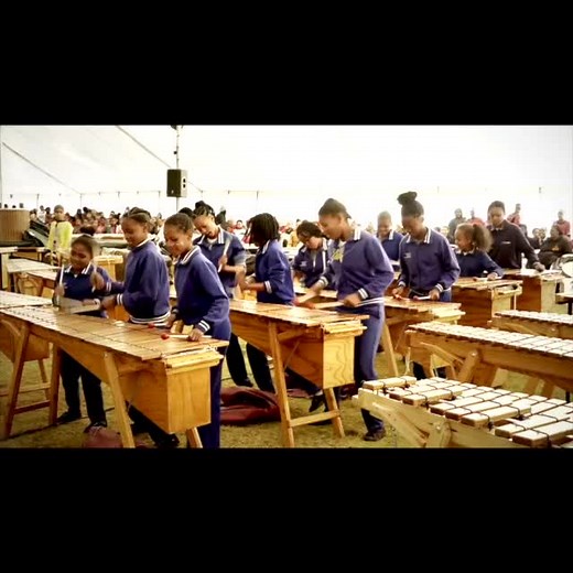 The Goede Hoop Marimba Band from Boksburg, South Africa playing Vivaldi at the International Marimba and Steelpan Festival in 2019. | Dust-to-Digital