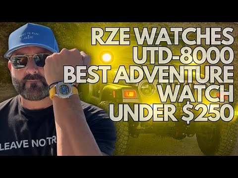 RZE UTD-8000 Watch Review – Titanium Toughness, Killer Specs & Value!
