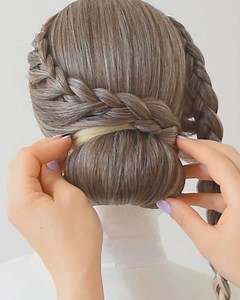 The braided bun tutorial | MetDaan Nails