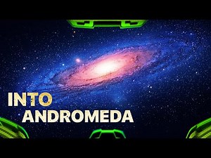 Flying Into ANDROMEDA GALAXY - (POV Simulation)