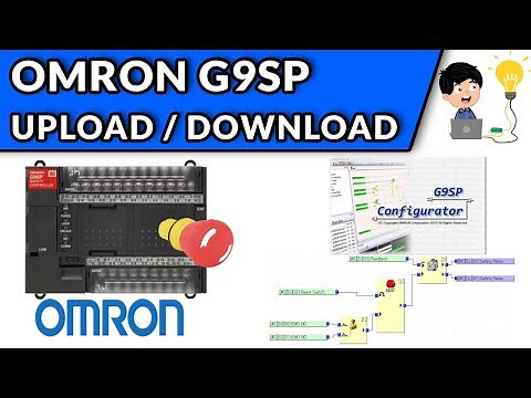 ⚠️⛔OMRON G9SP SAFETY CONTROLLER - UPLOAD & DOWNLOAD
