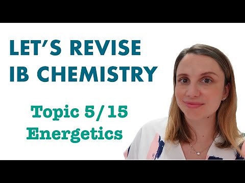 IB Chemistry Energetics Revision Workshop HL/SL (Topic 5/15)