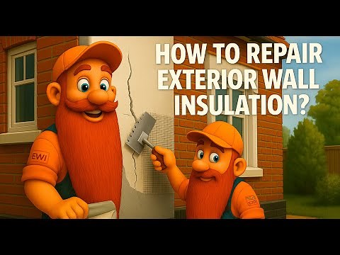 How to repair exterior wall insulation