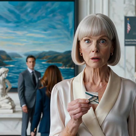 I was at a museum when a woman handed me a small note: “Just act normal. Smile. Leave when I leave.” I looked up and she whispered, “I think someone has been following you for a while.” When I turned around, I couldn’t believe who was standing there—and in that moment, the quiet morning I thought I was having was gone. It was supposed to be a simple Thursday at the Riverside Art Museum in Southern California. I’d driven down from Cedar Falls, Oregon, to visit my son and spend a calm day with the