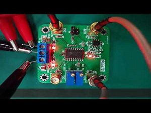 Taidacent Balanced Modulator/Demodulator AD630 Chip Lock-in Amplifier Module for Weak Signal Detect