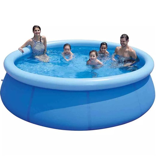 610x132cm Large Above Ground Rectangular Swimming Pool Metal Adult Frame Round Pool Model Adult for Home