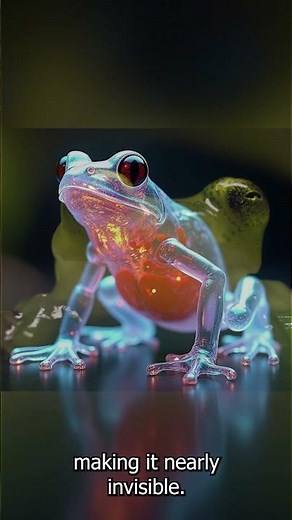 This Frog Is Completely Transparent! 😱 | The Incredible Glass Frog