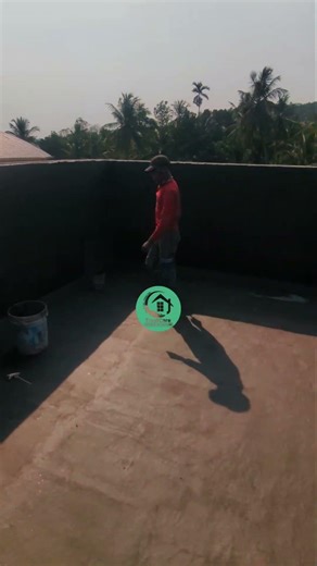 Overhead WaterTank Waterproofing #construction #civilengineering #trustcare