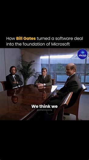 Ai Startup Edge on Instagram: "In 1980, Bill Gates and Paul Allen made a decision that changed tech history. They licensed DOS to IBM instead of selling it outright, keeping the rights while IBM shipped millions of PCs. That choice turned Microsoft into the toll booth of the personal computer era. They didn’t win by inventing first. They won by negotiating ownership. Sometimes the biggest empires are built not on ideas alone, but on who controls the upside."
